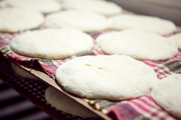 Fresh bread Moroccan bakery, Essaouira 
