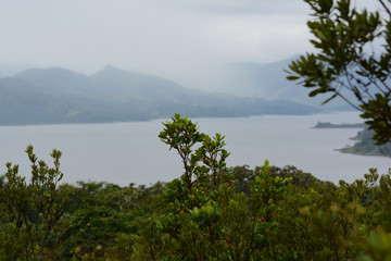 Fototapeta na wymiar Vista sul fiume in Costa Rica