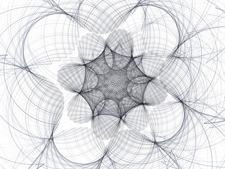 surreal futuristic digital 3d design art abstract background fractal illustration for meditation and decoration wallpaper