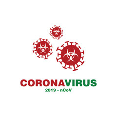 Corona Virus 2020. Corona Virus in Wuhan, China, Global Spread, and concept of icon of stopping corona virus