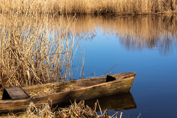 Rzeka Narew. Wiosna nad Narwią. Podlasie. Polska © podlaski49