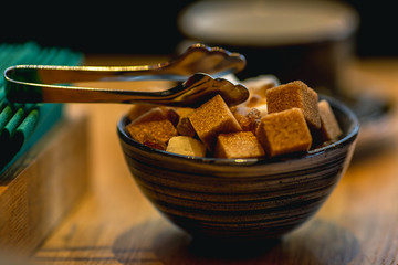 brown sugar in a bowl