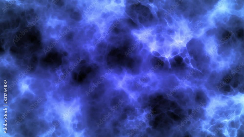 Poster abstract fractal energy waves background loop/ 4k animation of an abstract fantasy background with f