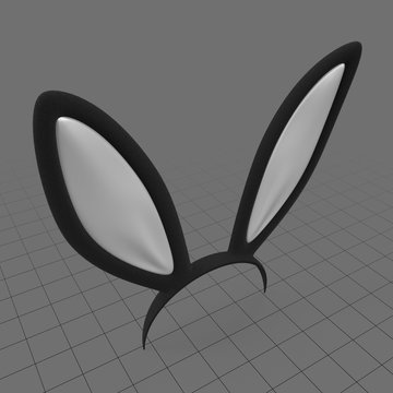 Bunny ears headband 3