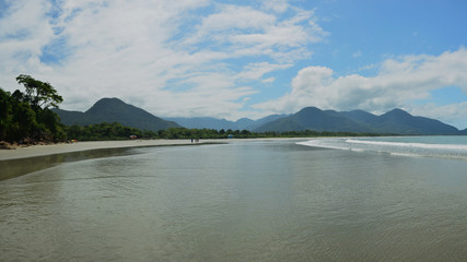  Ubatumirim Beach in Ubatuba, Brazil