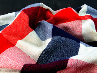 loincloth or Scottish Tissue style isolated on black background.