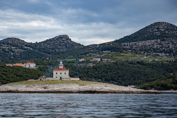 Kościół na chorwackiej wyspie 