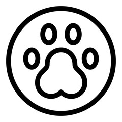 Fototapeta premium Paw Print