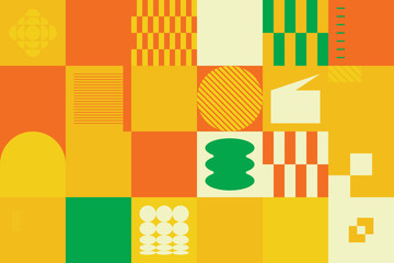 Techno Abstract Vector Pattern Design