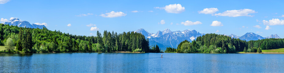 Herrlicher Frühsommertag am Illasbergsee bei Roßhaupten