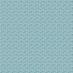 Abstract geometric unisex textural seamless vector pattern in calm blue colors. Surface print design. Great for backgrounds, textures, fabrics, and packaging.