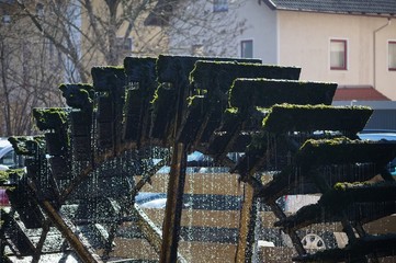 Alte Technik: Wasserrad Bruckmühl