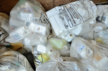 Collecte emballages vides de produits phytosanitaires