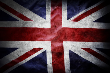 Fototapeta premium Grunge British Union Jack flag