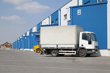 Truck Dock Warehouse