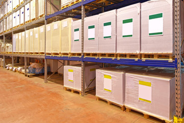 Warehouse Paper Shelf