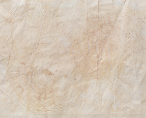 Old piece of paper as a background or texture