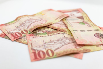 Saudi Arabian 100 Riyal bank note