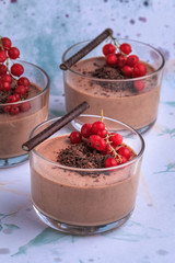  Healthy Chocolate Mousse. Keto Chocolate Mousse. Chocolate Avocado Banana Pudding deliciously rich and creamy mousse.