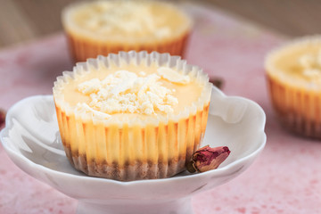 Mini Cheesecake. Keto Mini Cheesecake Bites. Keto desserts. Classic New York style cheesecake.