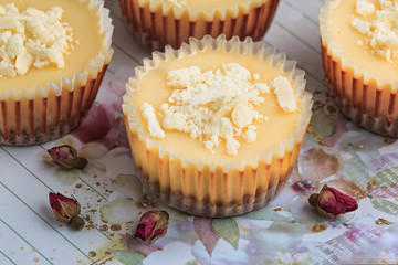 Mini Cheesecake. Keto Mini Cheesecake Bites. Keto desserts. Classic New York style cheesecake.