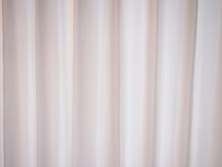 Obraz premium white curtain window interior decoration in living room,Blurred.