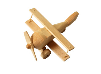 Wooden Airplane Toy