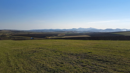 land for cultivation near to the mountain area
