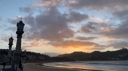 Playa de La Concha, San Sebastián, Guipúzcoa