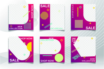 Modern Bundle Social Media banner Template. Elegant sale and discount promo. Business presentation template Editable simple info banner.