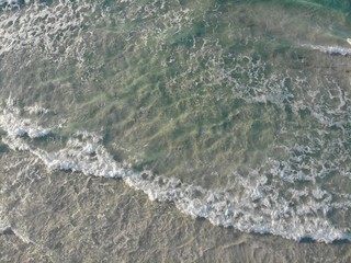 Fototapeta premium waves on beach