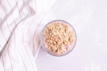 Organic Granola Cereal with oats, flax, almond, and sunflower seeds