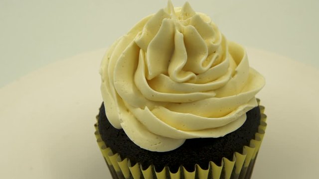 Gourmet butter cream chocolate cupcake