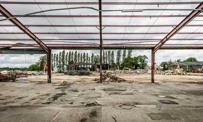 chantier de démolition