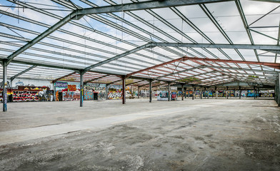 chantier de démolition