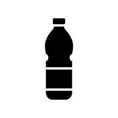 water bottle icon vector template