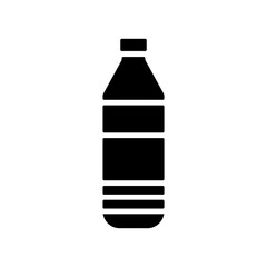 water bottle icon vector template