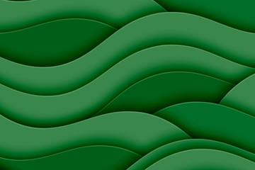 Obraz premium Abstract illustration with waves. Curve lines.