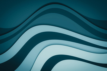 Obraz premium Abstract illustration with waves. Curve lines.