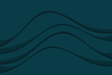 Abstract illustration with waves. Curve lines.