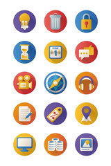 bundle of miscelaneous set icons