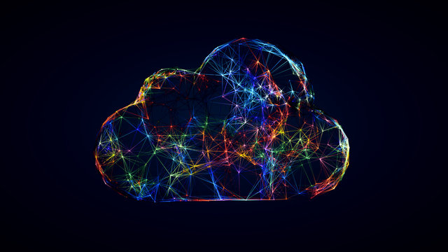 cloud computing technology illustration