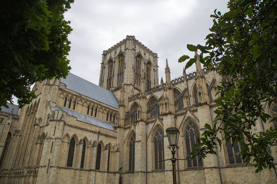 York Minster Cathedral in North Yorkshire England