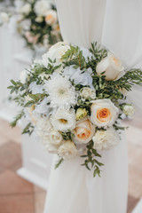 White Floral Wedding Decoration