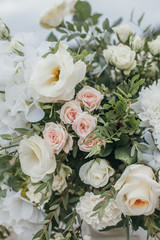 White Floral Wedding Decoration