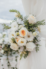 White Floral Wedding Decoration