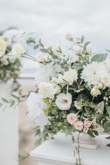 White Floral Wedding Decoration