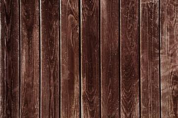 Fototapeta premium Old dark brown wooden wall texture