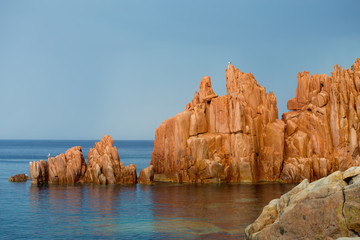 Rocce Rosse in Arbatax, Sardinia, Italy