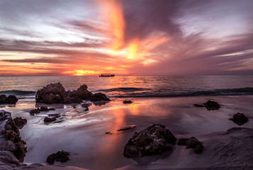 Sunset Point2 with boat